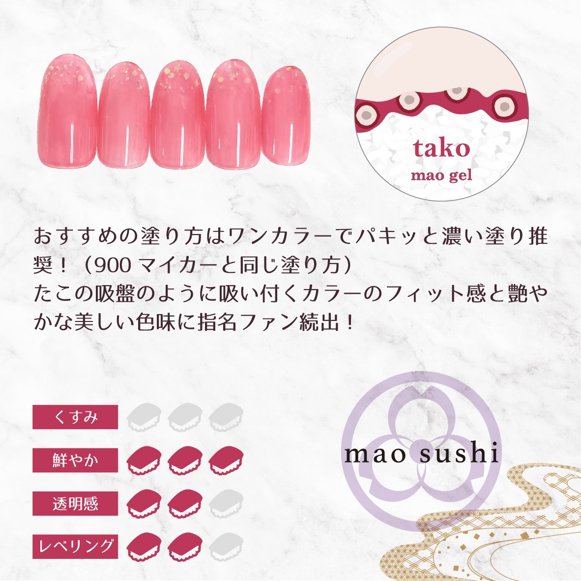 mao sushi ｜mao nail｜Beauty Nail Brand